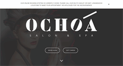 Desktop Screenshot of ochoaforhair.com